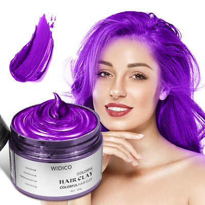 #ad #ad Hair Color Wax Mud Dye Cream Unisex Washable Temporary Modeling Tintage 7 Colors $4.89