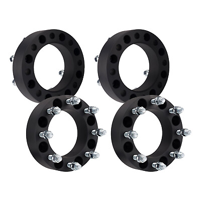 #ad 4 2#x27;#x27;thick wheel spacer 50mm 8x170 8x170mm 14mmx2 130 FITS Ford F 250 $119.40