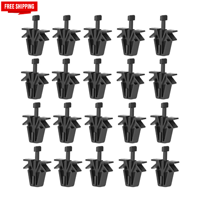 #ad 20pcs Grille Retainer Clip Black Plastic For Chevy Colorado GMC Canyon 2004 2012 $7.99