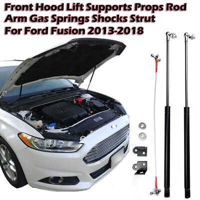 #ad 2Pcs Gas Front Hood Bonnet Lift Supports Struts Shocks Props For Ford Fusion 13 $45.91