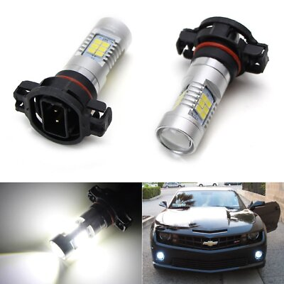 #ad Xenon White 21 SMD 5202 2504 LED Bulbs For DRL Driving or Fog Lights Chevy $14.39
