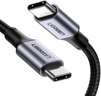 #ad UGREEN 100W USB C to USB C Cable Fast Charging Cable for All USB C Phone Devices $20.69