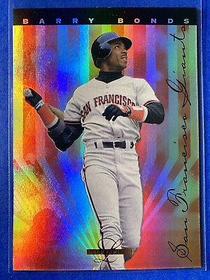 #ad 1995 Leaf Limited Barry Bonds #11 Prism Foil Baseball Card San Francisco Giants $6.80