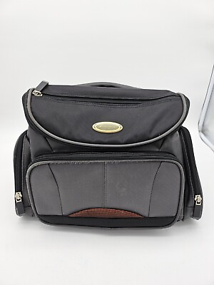 #ad Eddie Bauer Carry On Duffel Bag Sports Bag Travel with Strap Luggage Dark Gray $19.95