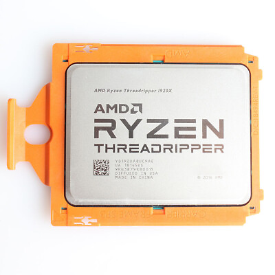#ad AMD Ryzen Threadripper 1920x 12 core 3.5 GHz socket str4 processor supports x399 $150.00