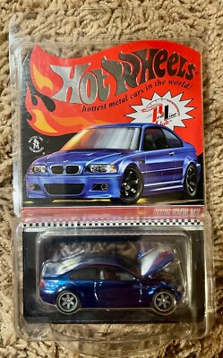 #ad Hot Wheels RLC Exclusive Blue 2006 BMW M3 16777 30000 Free Priority Shipping $64.99
