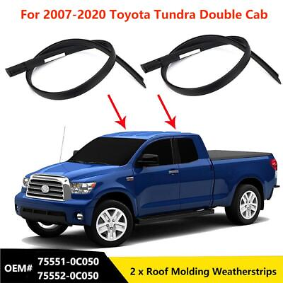 #ad For TUNDRA Double Cab 2007 2020Accessories 2PCS OE 755510C050 755520C050 $32.99