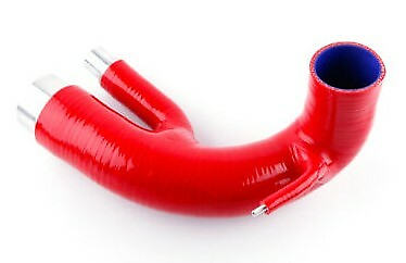 #ad FIT MAZDA Mazdaspeed3 Mazdaspeed6 2.3L Red Silicone Inlet Hose Turbo Intake Pipe $73.99