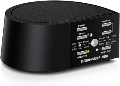 #ad Adaptive Sound Technologies SoundSleep Mini High Fidelity Sleep Sound Machine $19.95