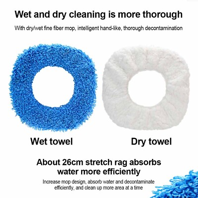 #ad Mops Rag No Trace Replacement Spare Mops Ultra wide Vacuum Cleaner Parts C $8.81