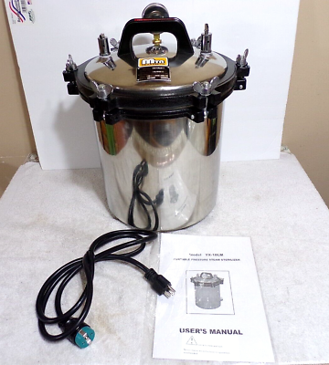 #ad Mtn Gearsmith YX 18LM Portable 18L Pressure Steam Sterilizer New In Open Box $259.95