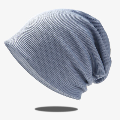 #ad Men#x27;s and Women#x27;s Solid color Knit Caps Light Breathable Beanie Caps $12.64
