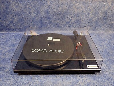 #ad NEW Como Audio Turntable Analog Piano Black Ortofon OM 5E Cartridge Pro Ject $199.99