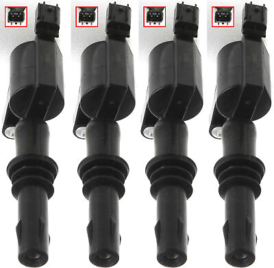 #ad Set of 4 Ignition Coils for F150 Truck F450 F550 F250 F350 Explorer Ford F 150 $57.81