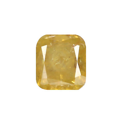 #ad 0.175 Ct. Natural Radiant Cut Diamond Yellow Color amp; SI Clarity Diamond $56.69