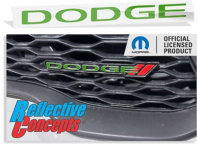 #ad DODGE Grille Overlay Decal 2013 2024 Dodge Durango $12.99