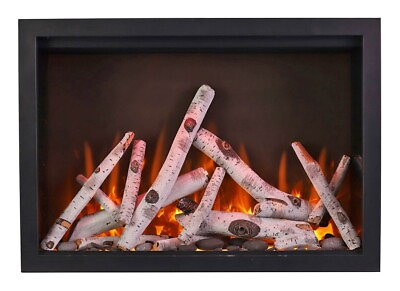 #ad Amantii TRD 30quot; Electric Fireplace Remote Birch Logset Free Shipping TRD 30 $1125.00