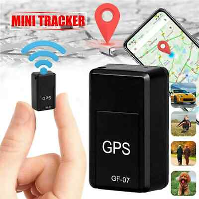 #ad Mini Magnetic GPS Tracker Real time Car Truck Vehicle SMS Locator GSM GPRS GF07 $8.46