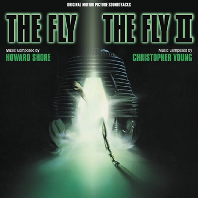 #ad Good CD Howard Shore Christopher Young: The Fly amp; The Fly II 2 CD set $43.05