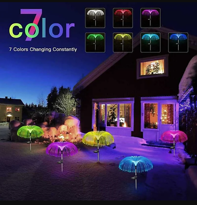 #ad Last Day 50% OFF Colors Changing Jellyfish Lights $24.99