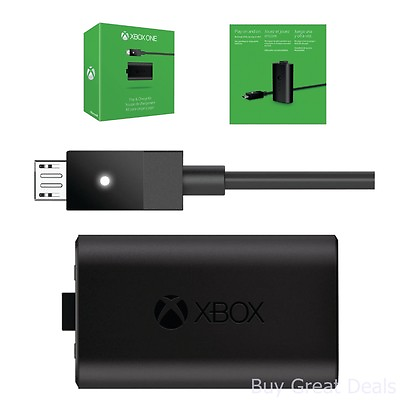 #ad One Play Charge Kit For Xbox Gaming Battery Pk Wireless Controller Rechargeable $43.98