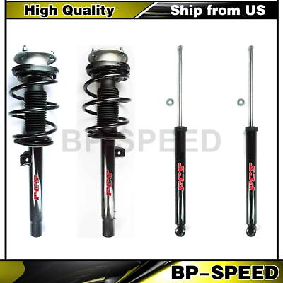 #ad Focus Shocks Absorbers Complete Struts Coil Springs For BMW 325Ci 2006 2005 2004 $434.02