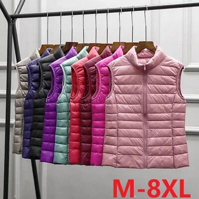#ad Women#x27;s Packable Puffer Vest SIZE amp; COLOR VARIETY Duck Down Jack $16.75