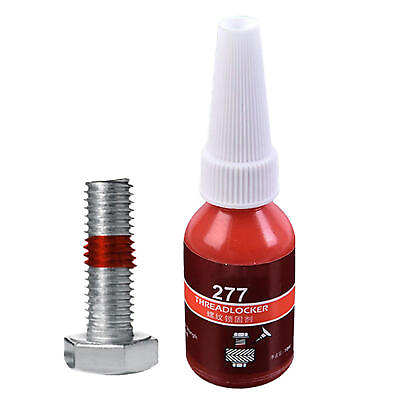 #ad Red Lock Tight Universal 277 Screw Glue High Viscosity Metal Thread Anti Loose $7.46