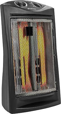 #ad Comfort Zone Electric Quartz Infrared Radiant Tower Space Heater with 2 Heat Set $60.99