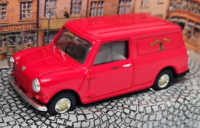 #ad Corgi 1 43 Morris Mini Van Royal Mail 96950 Red Diecast Model Car GBP 19.99