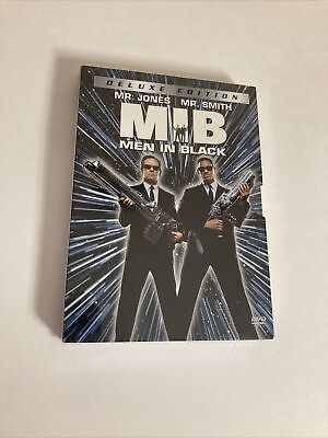 #ad Men In Black : Deluxe Edition DVD 2 Disc Set Will Smith 1997 Movie NEW SEALED $7.20