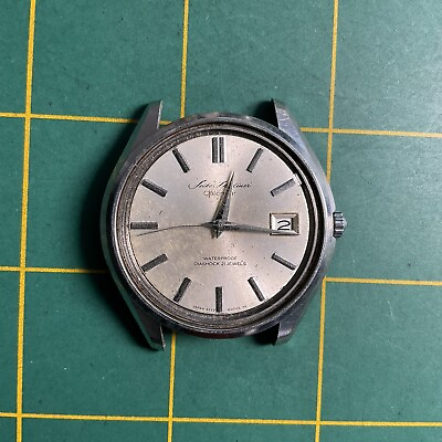 #ad VINTAGE SEIKO SKYLINER CALENDAR 6222 8000 FOR PARTS OR REPAIR WATCH J57 $85.00