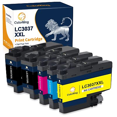 #ad Compatible with Brother LC3037 XXL High Yield Black amp; Color Ink Cartridges Lot $34.99