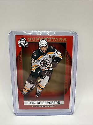 #ad 2018 O Pee Chee Coast to Canadian Tire Superstars Red Patrice Bergeron SP #118 $4.95