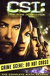 CSI: Crime Scene Investigation The Complete Sixth Season DVD 2006 7 Disc... $6.93