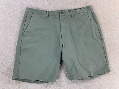 #ad Bonobos 9quot; Washed Chino Shorts Men#x27;s 38 Green $24.99
