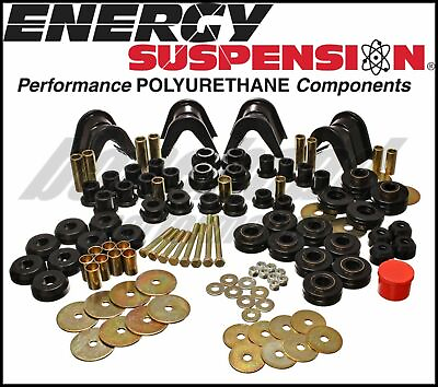 #ad Energy Suspension 4.18105G Complete Bushing Kit 66 77 Ford Bronco 4WD 4 Deg quot;Cquot; $284.20
