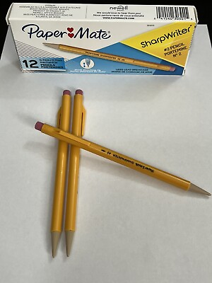 #ad Papermate SharpWriter #2 Mechanical Pencil Original Style 12 Pack $24.00