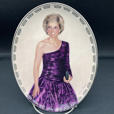 #ad Radiant Princess Diana: Queen Of Our Hearts Collector Plate $29.50