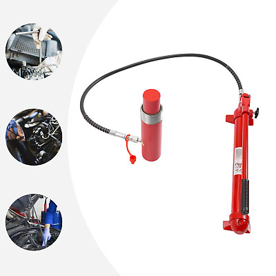 Portable 18pcs 20T Hydraulic Jack Frame Repair Complete Kit with 6ft Oil Tube $220.44