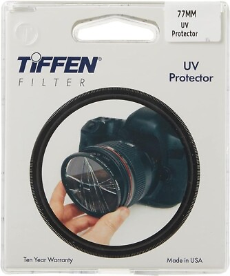#ad Tiffen 77mm UV Protector Filter 77UVP $11.89