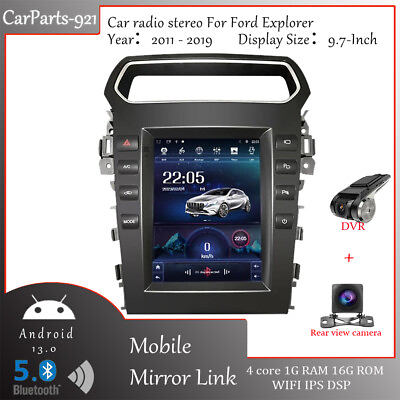 #ad For Ford Explorer Android 13 Stereo Radio WIFI GPS Navigation Multimedia Player $345.99