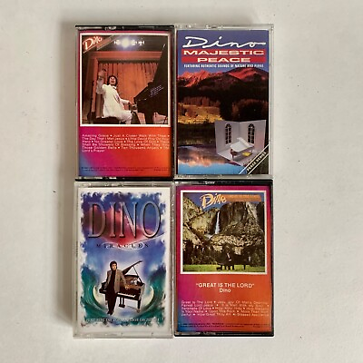 #ad Dino Kartsonakis Vintage Cassette Tapes Lot of 4 $9.95