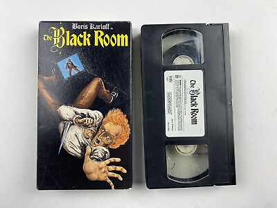 #ad The Black Room VHS Goodtimes 1988 Boris Karloff 1935 Classic Horror Film $8.99