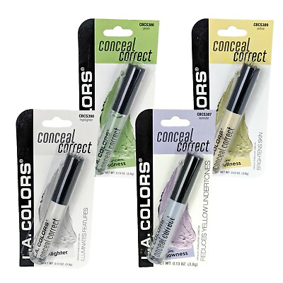#ad L.A. Colors Conceal Correct Smooth Coverage Concealer 3.8g CHOOSE YOUR SHADE $6.99