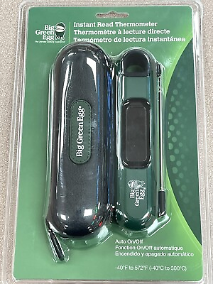 #ad BRAND NEW BIG GREEN EGG INSTANT READ THERMOMETER MODEL#119575 $59.99