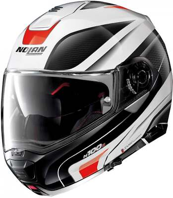 #ad Nolan N100 5 Orbiter 70 Metal White Modular Helmet New Fast Shipping $245.92