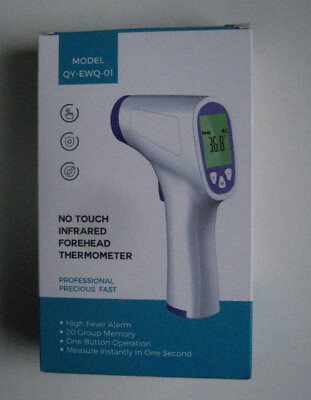 #ad NEW Infrared Forehead Thermometer Model QY EWQ 01 NIB $4.50