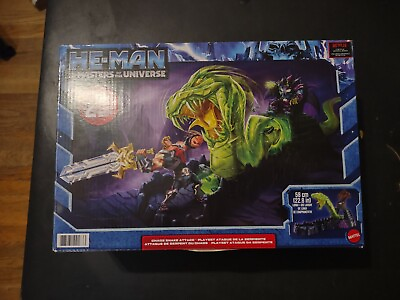 #ad He Man And The Masters Of The Universe Chaos Snake Attack Playset NIP $25.00