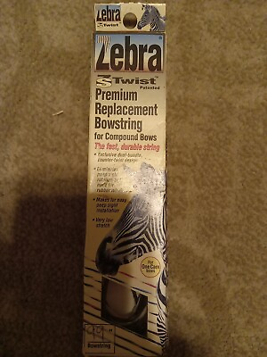 #ad Zebra Cable 99quot; Replacement Compound Bow String $6.99